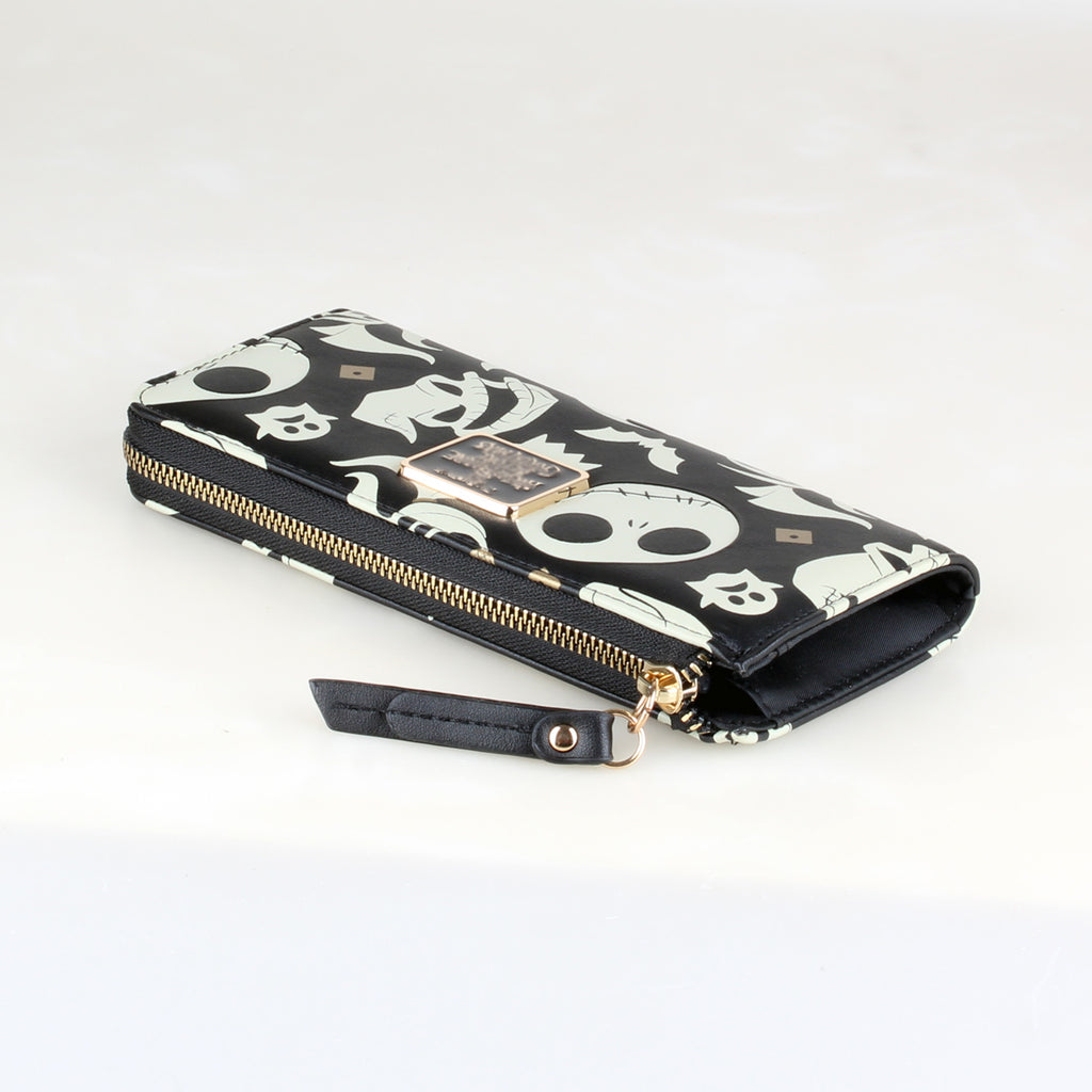 Cartera Con Monedero Jack Skellington El Extraño Mundo De Jack #4
