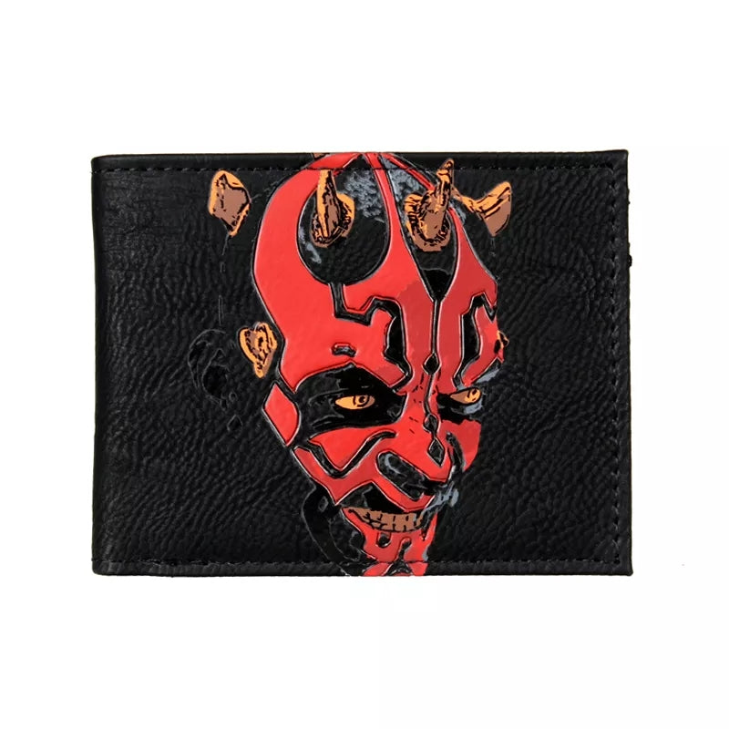 Cartera star wars billetera guerra de las galaxias Darth Maul