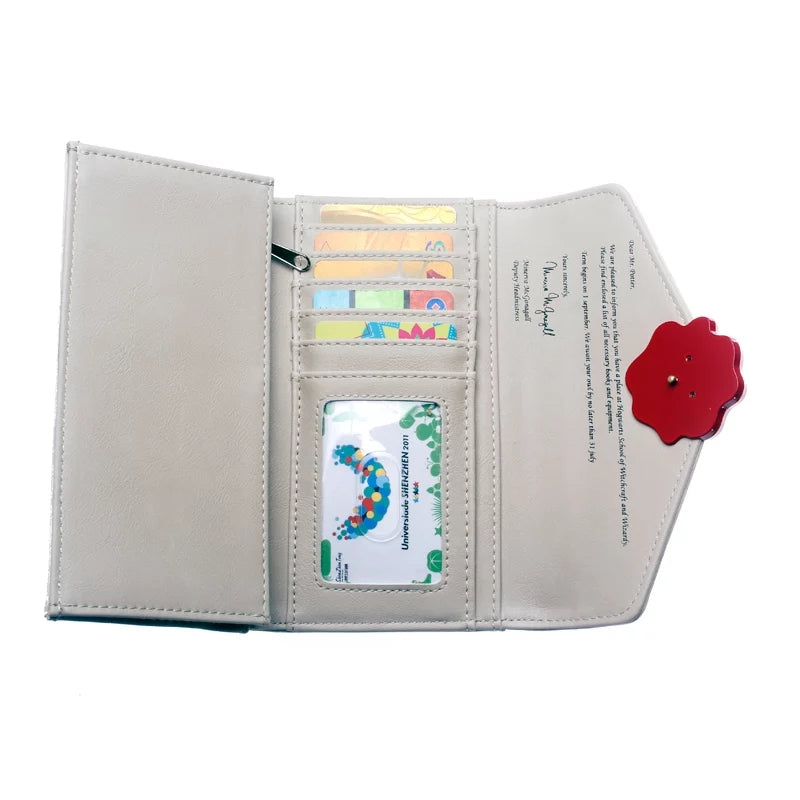 Cartera Tarjetero Harry Potter Carta Hogwarts