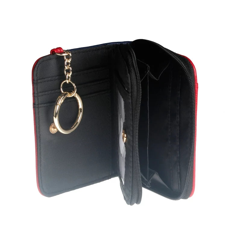 Monedero tarjetero Capitana Marvel Avengers Cartera De Mujer