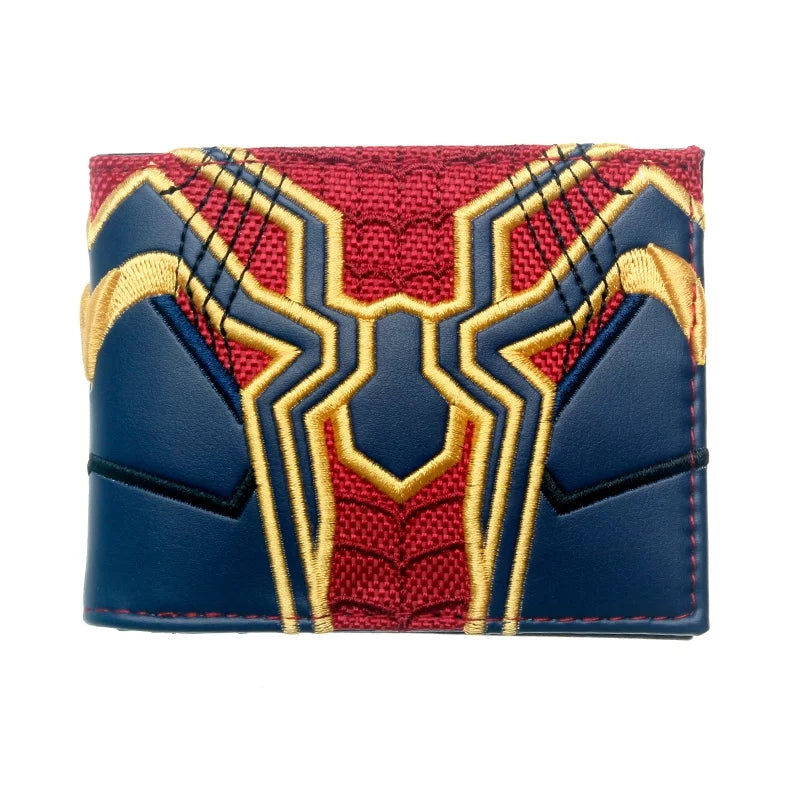 Cartera Hombre Araña Spiderman Traje Iron Spider Para Regalo