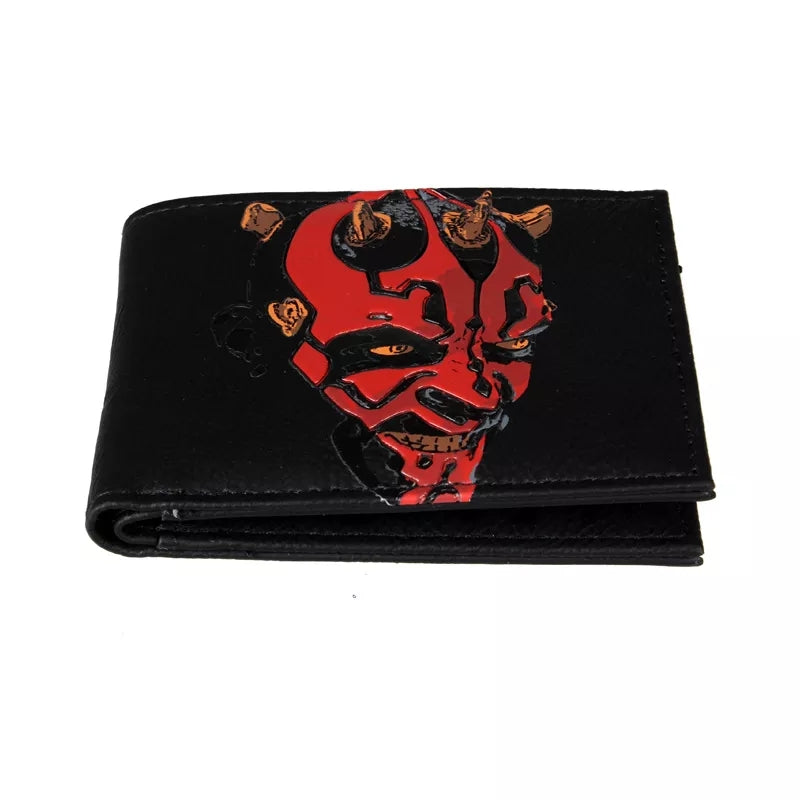 Cartera star wars billetera guerra de las galaxias Darth Maul
