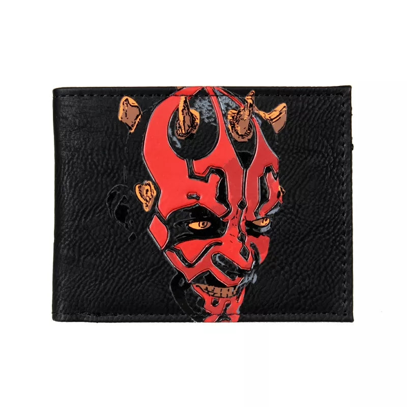 Cartera star wars billetera guerra de las galaxias Darth Maul