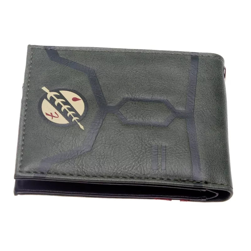 Cartera star wars billetera guerra de las galaxias mandalorian #1